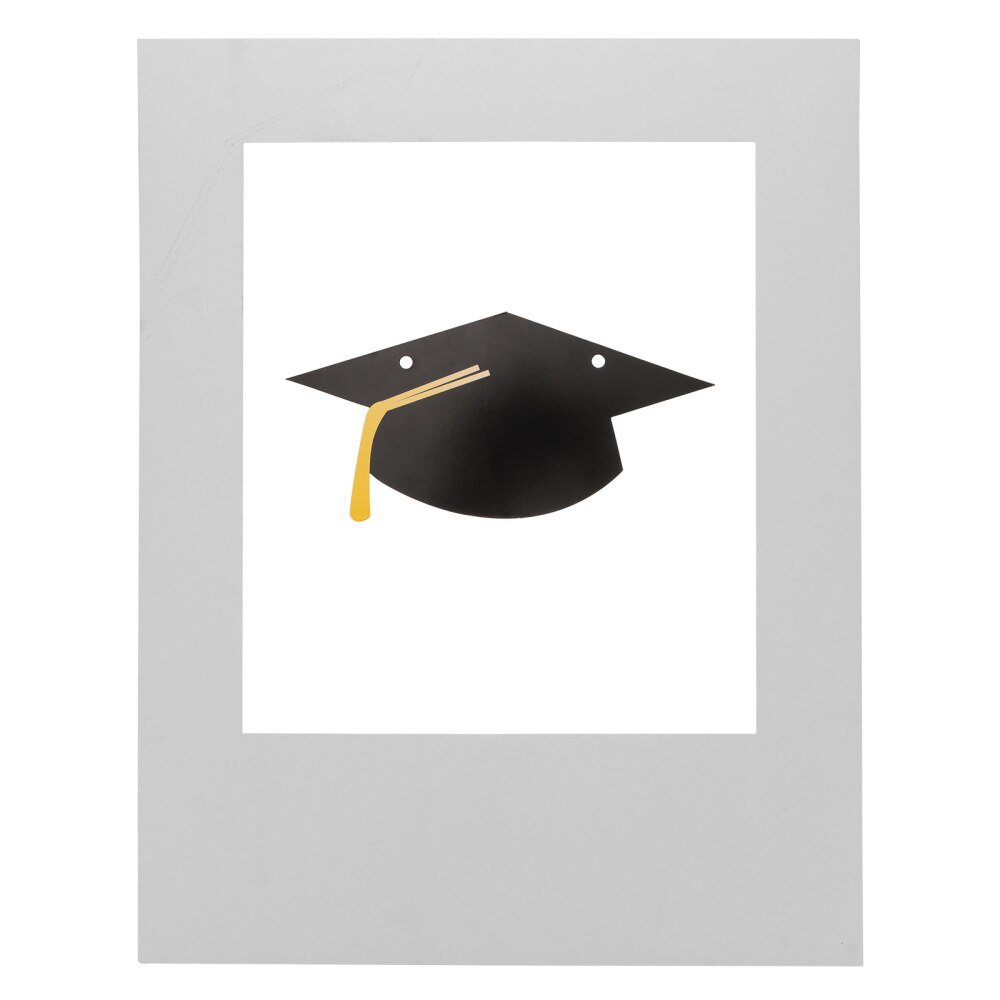 1pc Graduation Party Photo Booth Props Graduation Party Selfie Photo Frame Supplies: Default Title