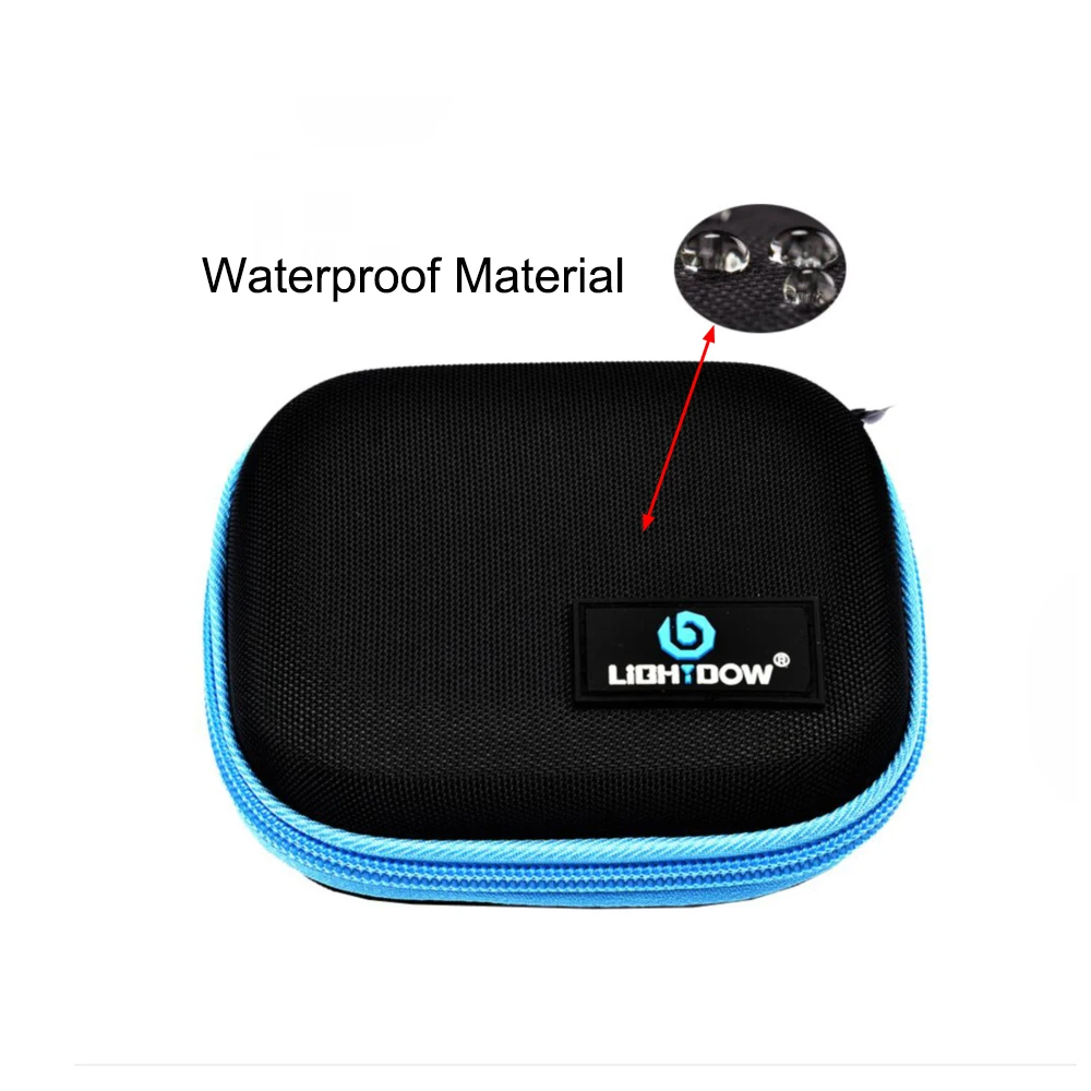 Lightdow Camera TF Card SD Crad Fabric Hard Case Przenośna torba do przechowywania akumulatorów Pokrowiec na akcesoria do lustrzanek cyfrowych