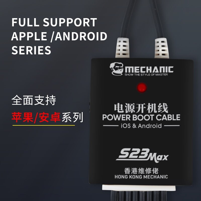 Mechanic S23 Max Power Supply Test Cable Mobile Phone Boot Line For iPhone 5S-12Pro Max Android Samsung Huawei Oppo Xiaomi Vivo
