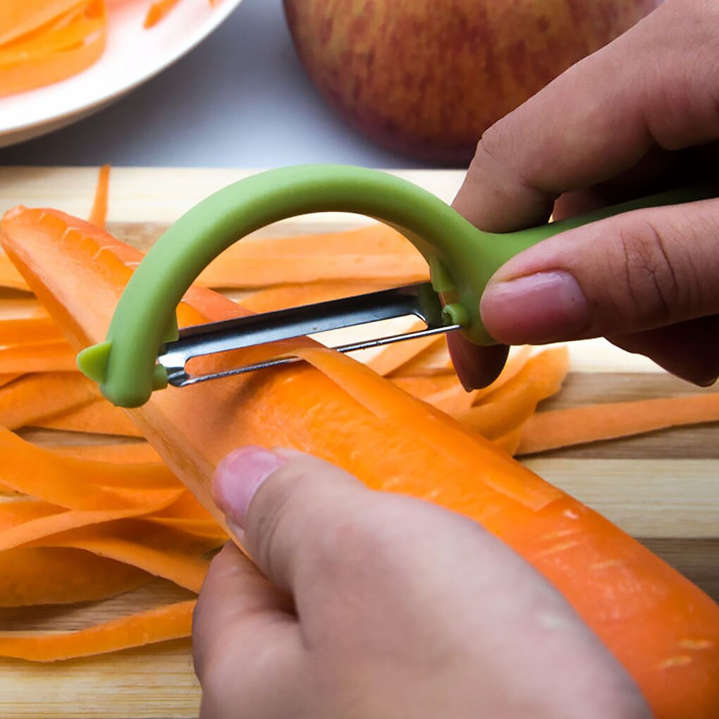 Peeler Corer, Quick Peeling Roestvrijstalen Fruitschiller voor Het Schillen van Sinaasappel, Peer, Perzik, Langdurige Corer en Slicer, voor Vrienden, Familie