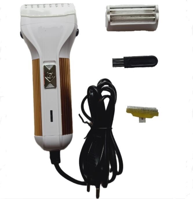Elektrisch scheerapparaat voor mannen, baard, scheerapparaat met stekker, netsnoer, scheerapparaat voor mannen, snorrentrimmer, scheerkop, scheerapparaat: Stekker