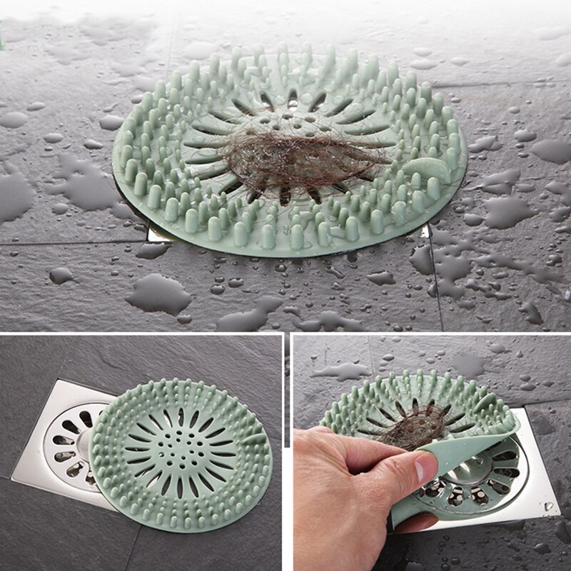 Kakuri kloakudløb si filter stopper bruser anti-blokerende gulv afløb karbad filter dække vask fælde bassin filter