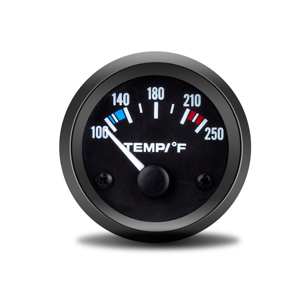 52mm Water Temp Gauge Sensors Digital Tacho Gauge Voltmeter Tachometer Oil Pressure Gauge Volt Water Temperature Gauges Voltage: Water temp gauge F