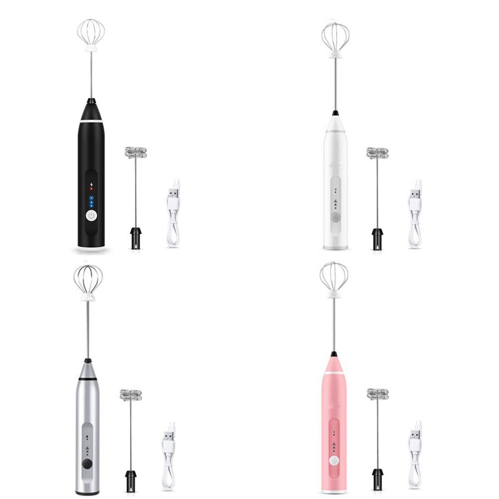 Rechargeable Electric Whisk Adjustable Speed Of Third Gear Automatic Eggbeater WhiPPing Cream WhiPPing Device