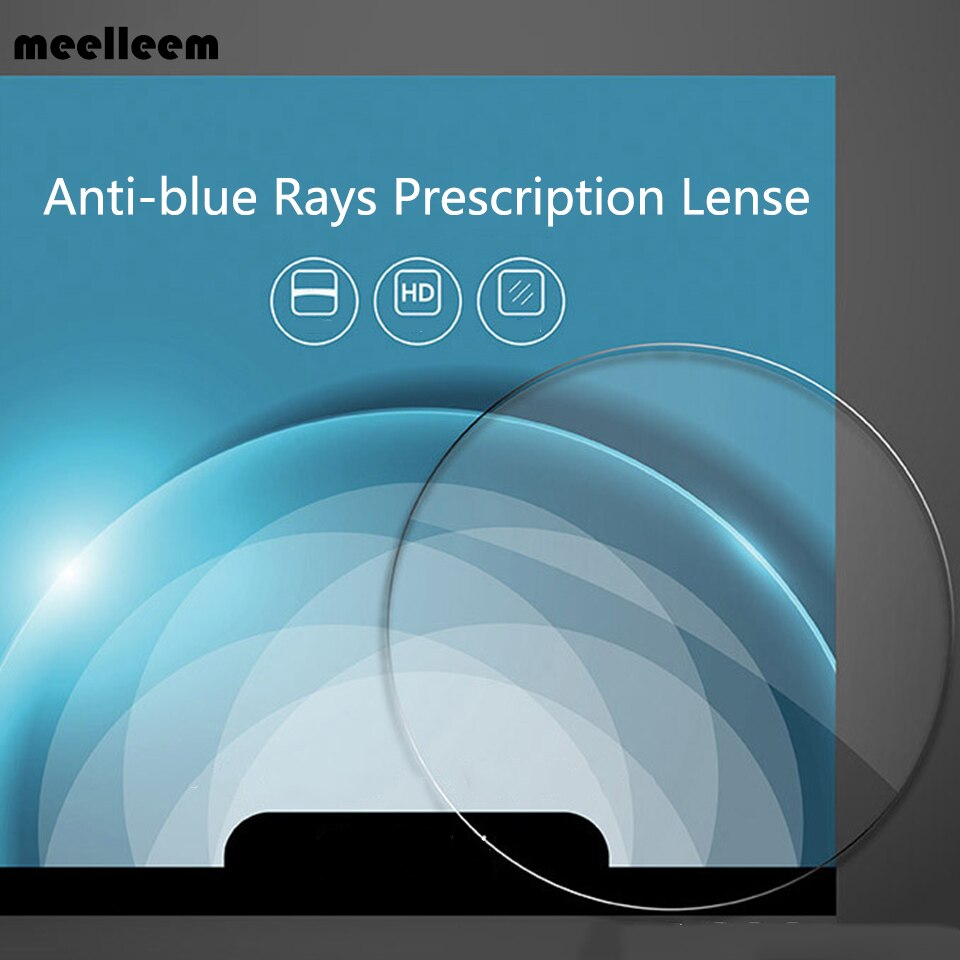 1.56 1.61 1.67 Index Lense Anti-Blauw Licht Leesbril Met Recept Lens Vrouwen Mannen Optische Brillen Recept