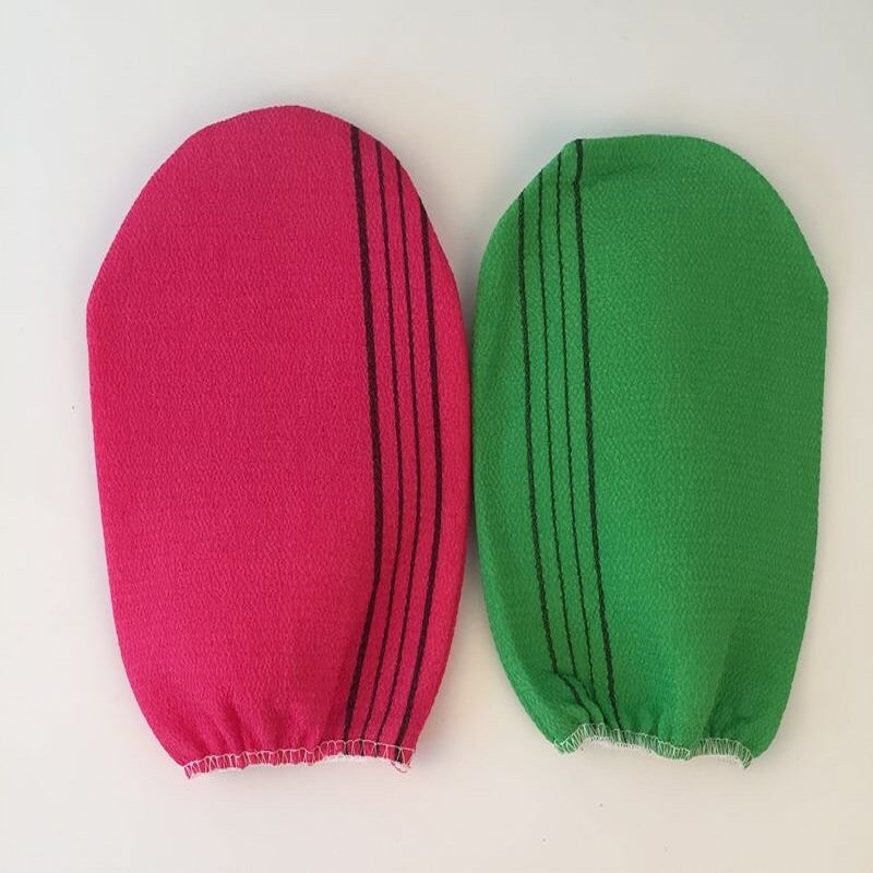Italië Handdoek Korea Handschoen Viscose Scrub Mitt Body Scrub Handschoen Kessa Mitt Exfoliating Tan Handschoen