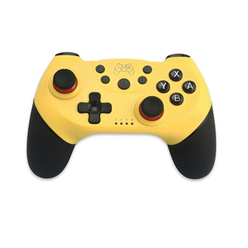 Mando inalámbrico con Bluetooth para Nintendo Switch, mando inalámbrico con 6 ejes para consola NS Switch: Yellow