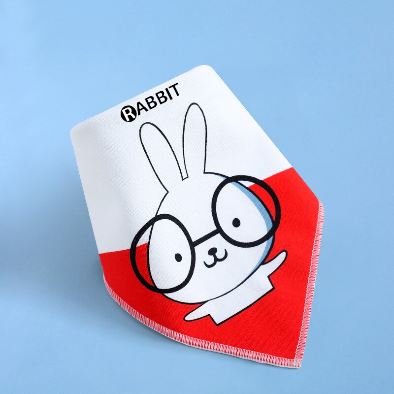 Cotton Bandana Bibs Baby Babador Feeding Smock Infant Burp Cloths Cartoon Saliva Towel Baby Eating Accessory Soft Cute Stuff