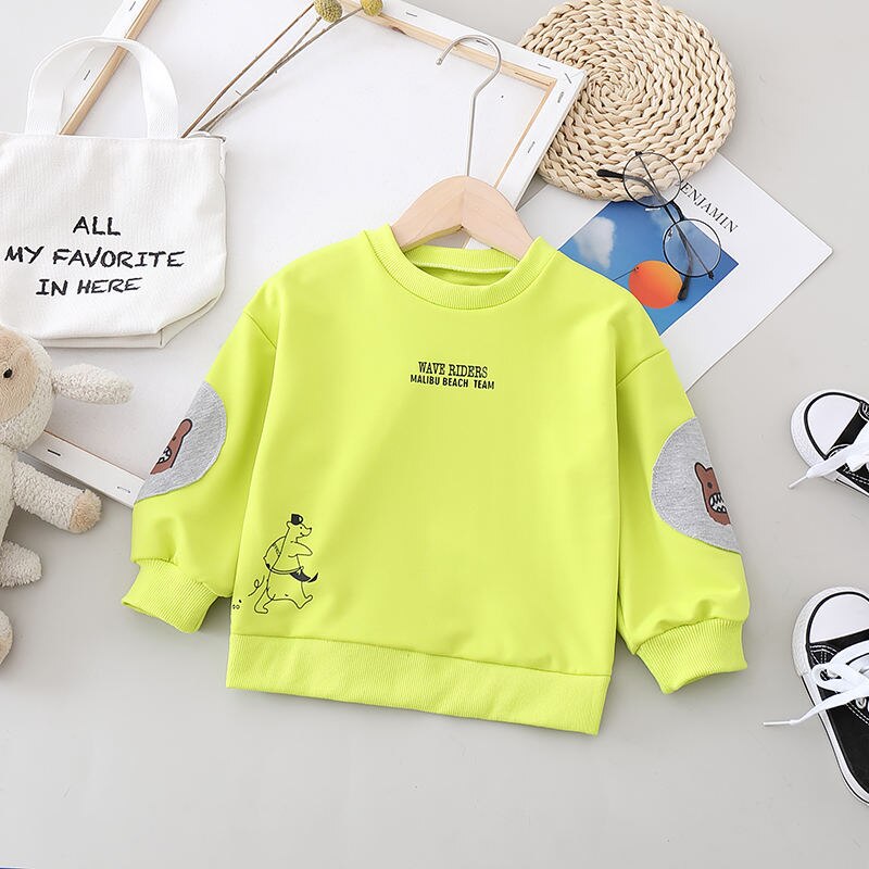 Arrivel Kangoeroe Baby Meisjes Cotton Lange Mouwen T-shirt Herfst Kinderen Kleding Blouse Jongens Lange Mouw Tops Tees 0-5 Jaar