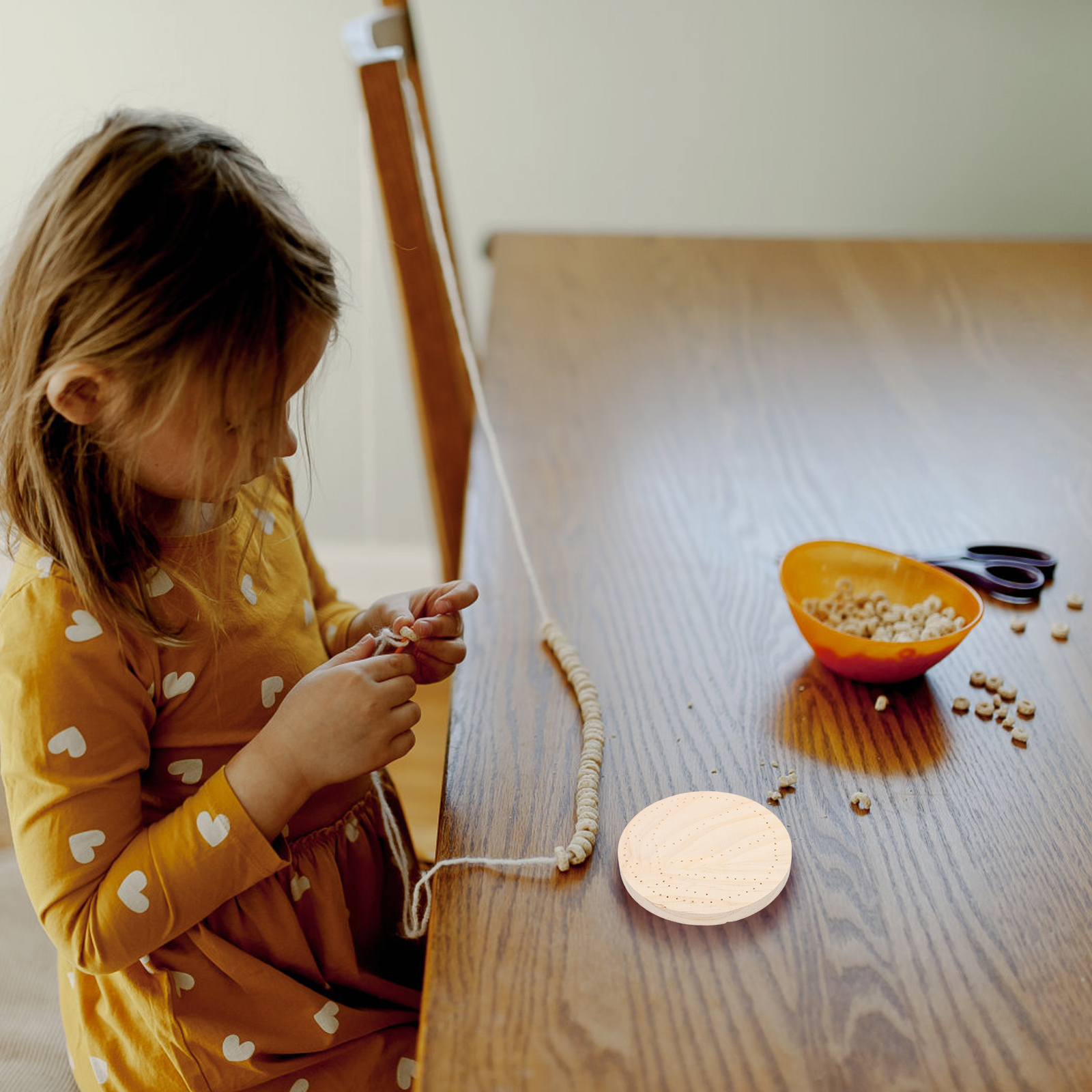 1 Set DIY String Art Kit Nail String Craft Kit Nail Winding Painting Handicraft For Child Girl Boy