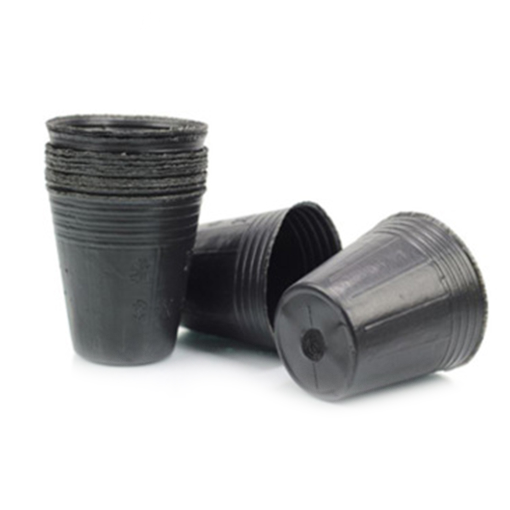 50/100pcs Plastic Seedlings Starter Pot Plants Nursery Pots for Germination Seedling plastic thickened 50/100pcs durable