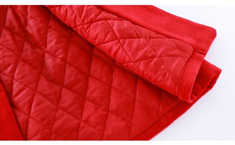 Kinderen wollen jas voor meisjes kinderen herfst winter wollen overjas jassen kerst kostuums rode bovenkleding tops kleding voor 3-12y