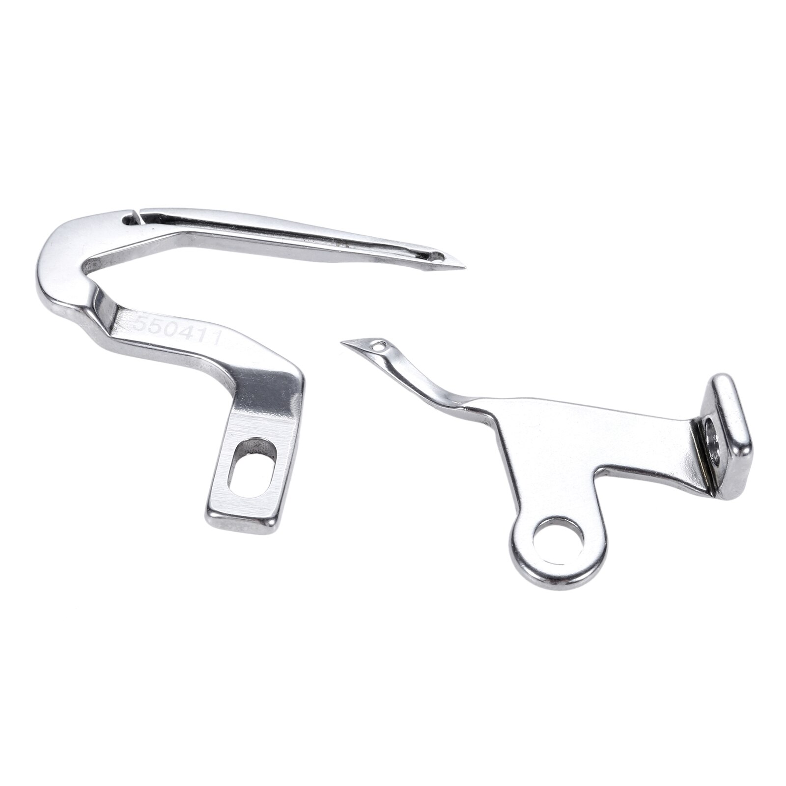 Hicello Sewing Machine Looper Upper&amp;Lower Curved Needle Bending Part 550568/550411 fit for Singer/Consew/Pfaff/Hobbylock Sergers