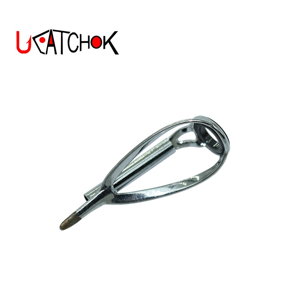 9pcs/Kit Baitcasting Rod SiC Ring stainless steel guide ring DIY rod guide ring accessory building component accessory