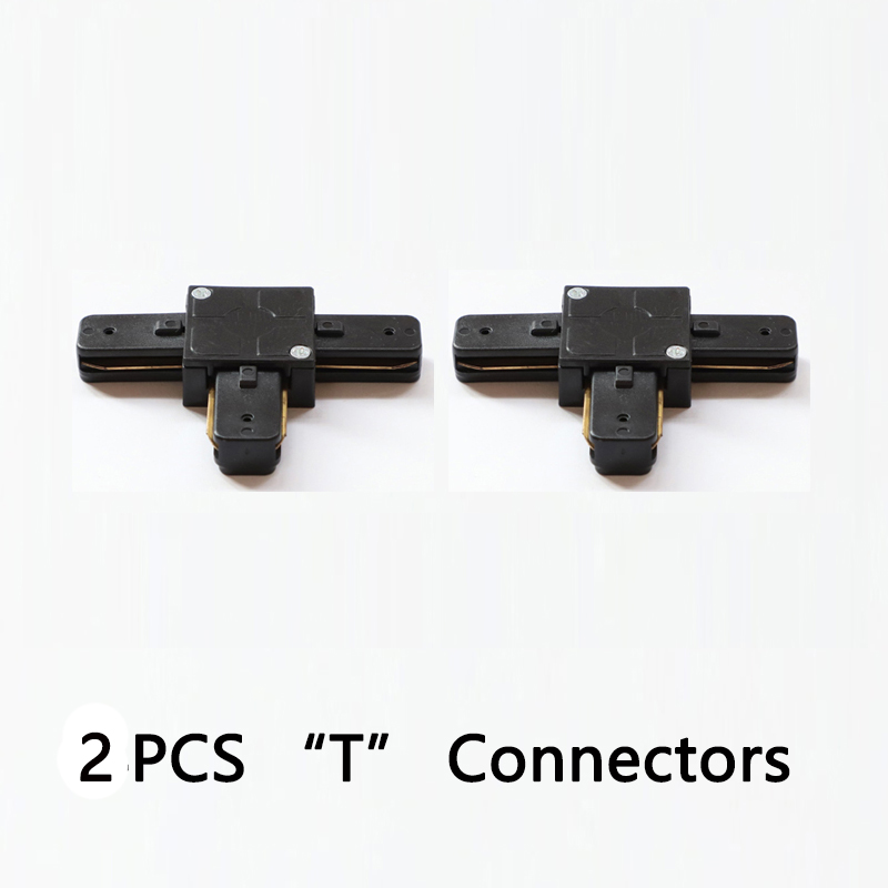 LED-Spur-Stelle Beleuchtung Schiene Spur Streifen 0,5 m 1m Weiß Schwarz 2 Draht Spur 2 Teile/los Schiene Streifen stecker Für Spur Licht führen: Lila