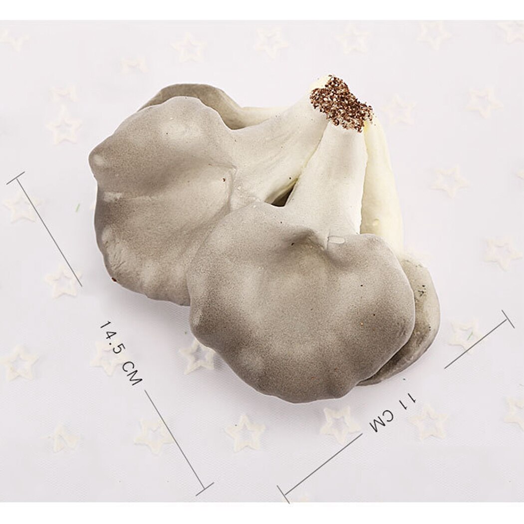 Champignon artificiel 5 têtes, accessoire décoratif pour exposition d&#39;aliments végétaux