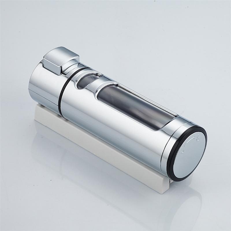 Liquid Soap Dispenser Wall Mounted Hand Wash Plastic Manual Single Head Liquid Soap Holder Refillable Empty Soap Container Home