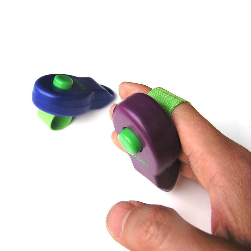1Pc Pet Dog Tranining Supply Dog Pet Clicker Training Aid Wrist Strap Smart Dog Pet Training Accessory Durable Pet Supplies