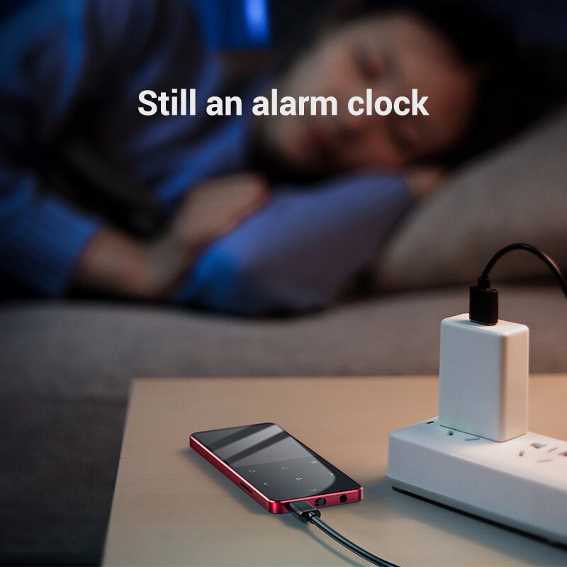 MP3 Player HiFi Lossless Sound Alloy Shell Music Player with E-reading Wireless Bluetooth Connection GK99