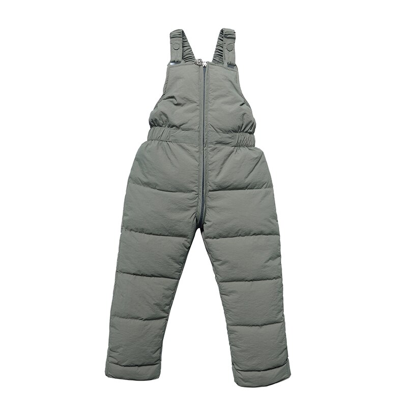 Børn vinter overalls småbørn piger &amp; drenge vinter jumpsuits børn tykke varme bukser børne overalls til drenge 1-5 år: Grøn / 2t