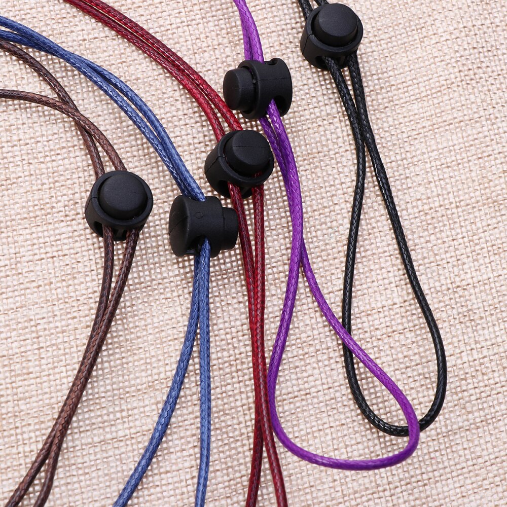 5Pcs Napkin Clip Napkin Bib Chain Flexible Lanyard Napkin Holder