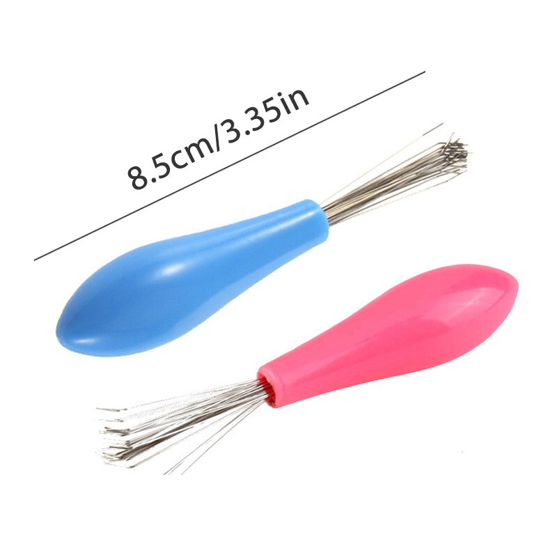 Nettoyeur de brosse à cheveux, outil de beauté intégré, poignée en plastique, peigne, crochet de nettoyage, outil de Salon de coiffure