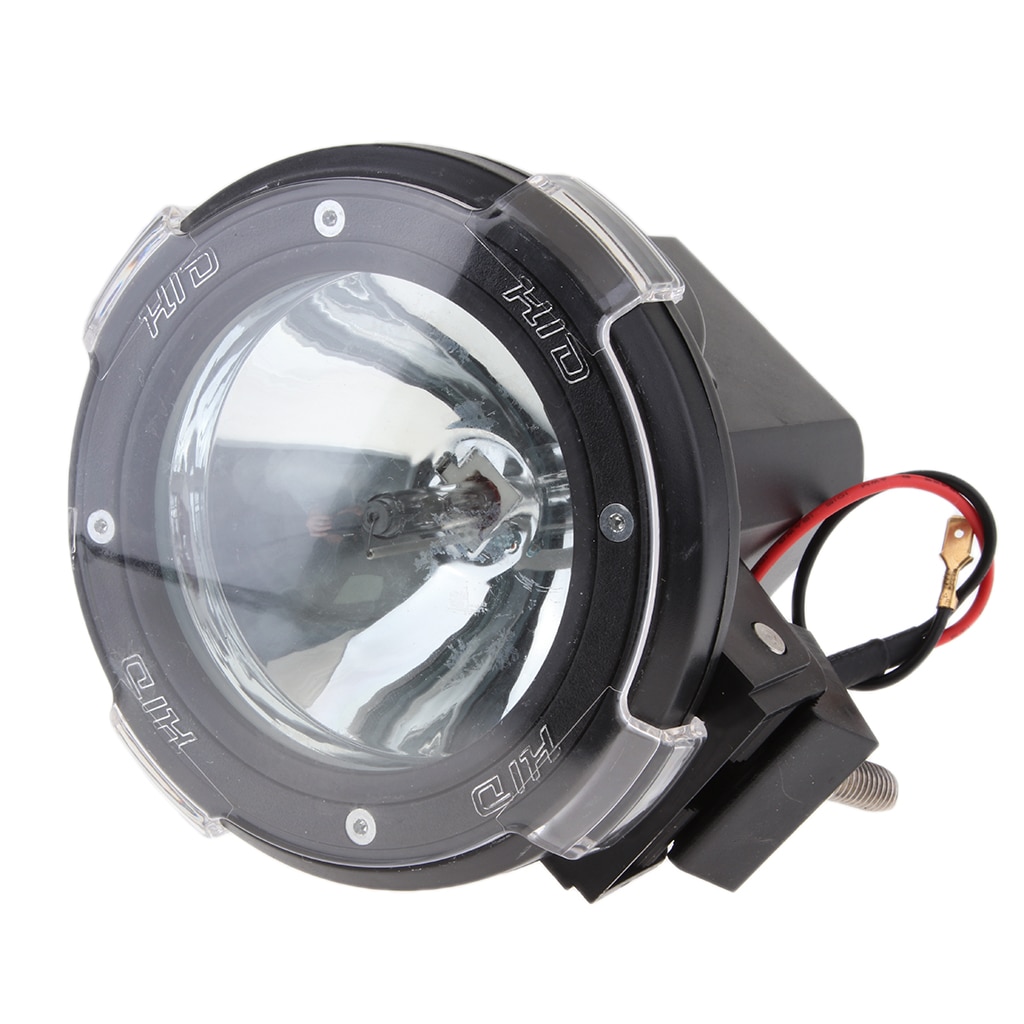 4 pouces 55W intégré xénon HID 4x4 Cross-country rallye conduite antibrouillard lampe 12V noir voiture accessoires