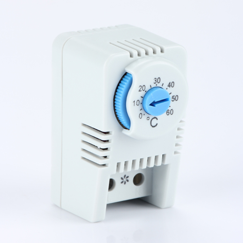 Dossytemperatur controller switch gulvvarmestik elektrisk justerbar indendørs varm termostat termoregulator: Normalt åben