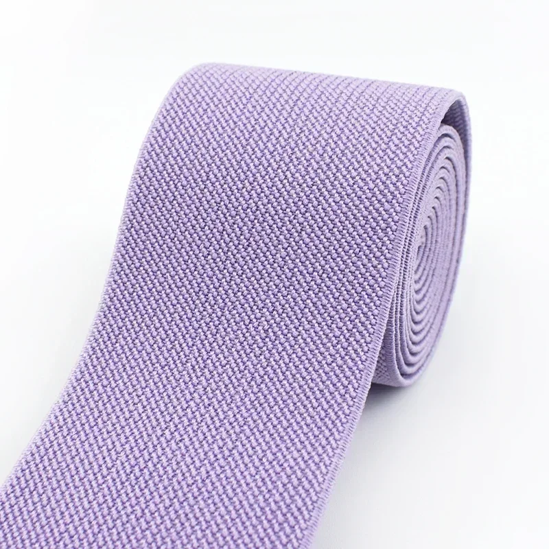 1-5M Elastische Band Voor Broek 60Mm Kleding Elastiekjes Zachte Huid Stretch Lint Tape Broek tailleband Diy Naaien Accessoires: Gun Metal / 2M