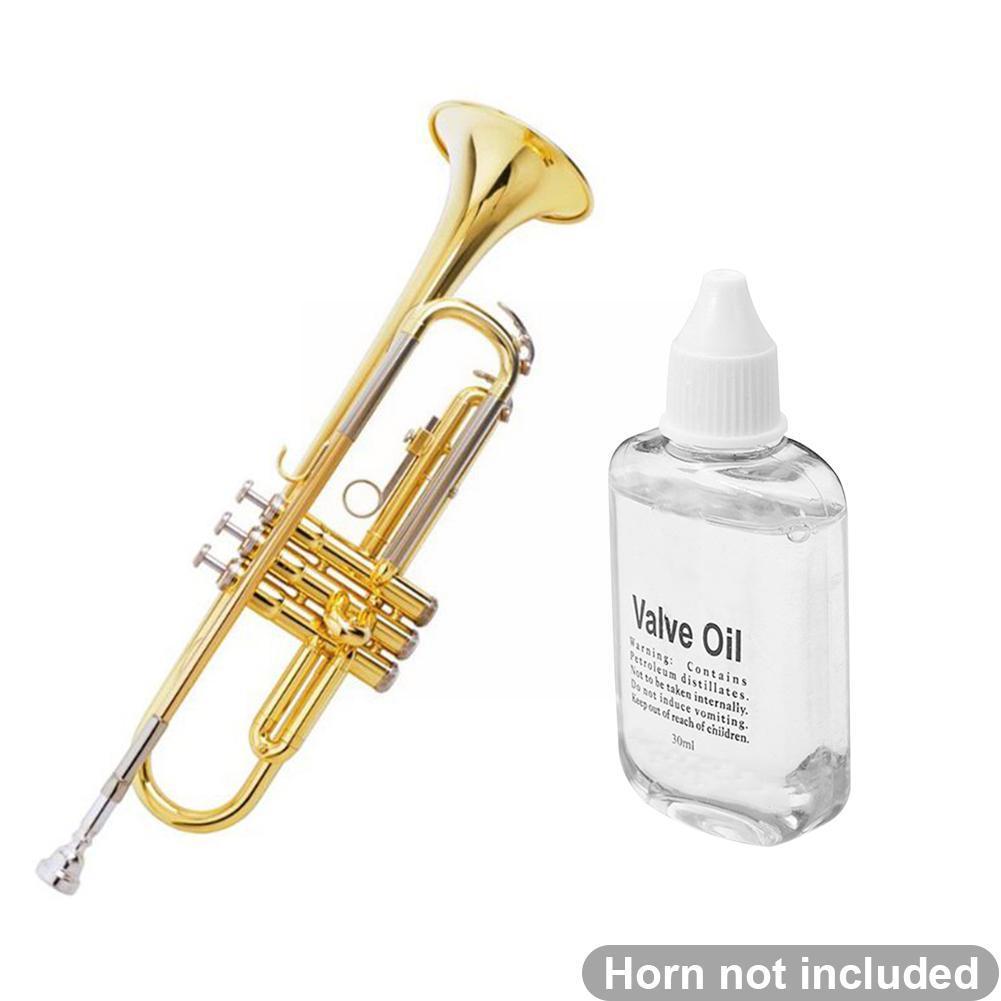 30ml Brass Instrument Keys Tubing Music Oil Lubricating Trumpet Oil Instruments Brass Sax Accessories Oil Piston Horn Y6u4