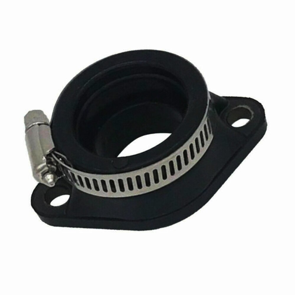 1pc Flange Intake Manifold Joint Adapter For PWK 28mm 30mm Carburetor UTV ATV Motocross 4-Wheel Black Durable Intake Manifold