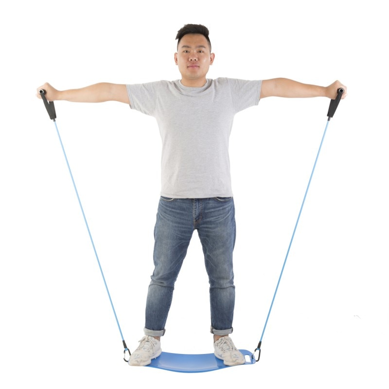 Abs Draaien Fitness Balance Board Eenvoudige Core Workout Yoga Twister Training Buikspieren Benen Balans Pad Gewichtsverlies