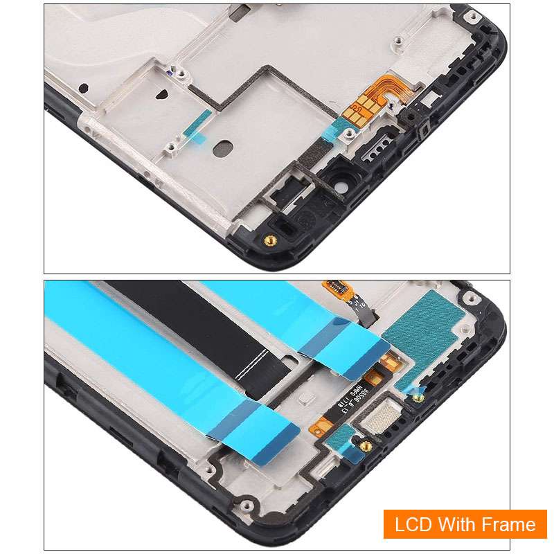Original xiaomi redmi 6 redmi 6a lcd display 5.45 "touchscreen digitizer med ramme