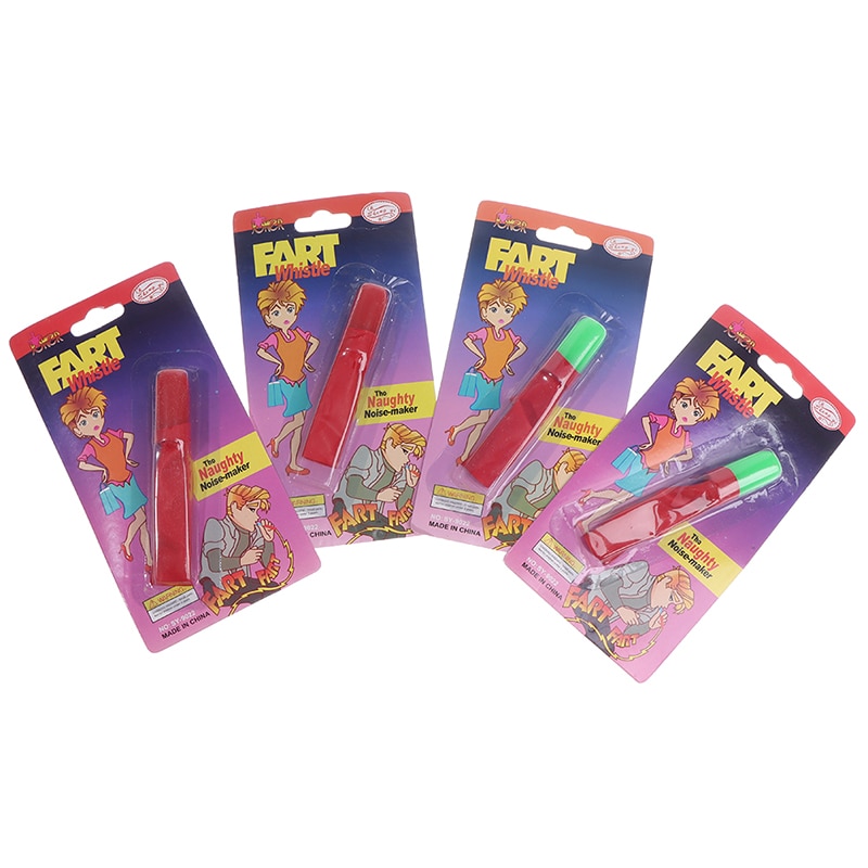 2Pcs Kinderen Speelgoed Scheet Fluitje Klassieke Noise Speelgoed Gesimuleerde Scheet Geluid Spoof Speelgoed
