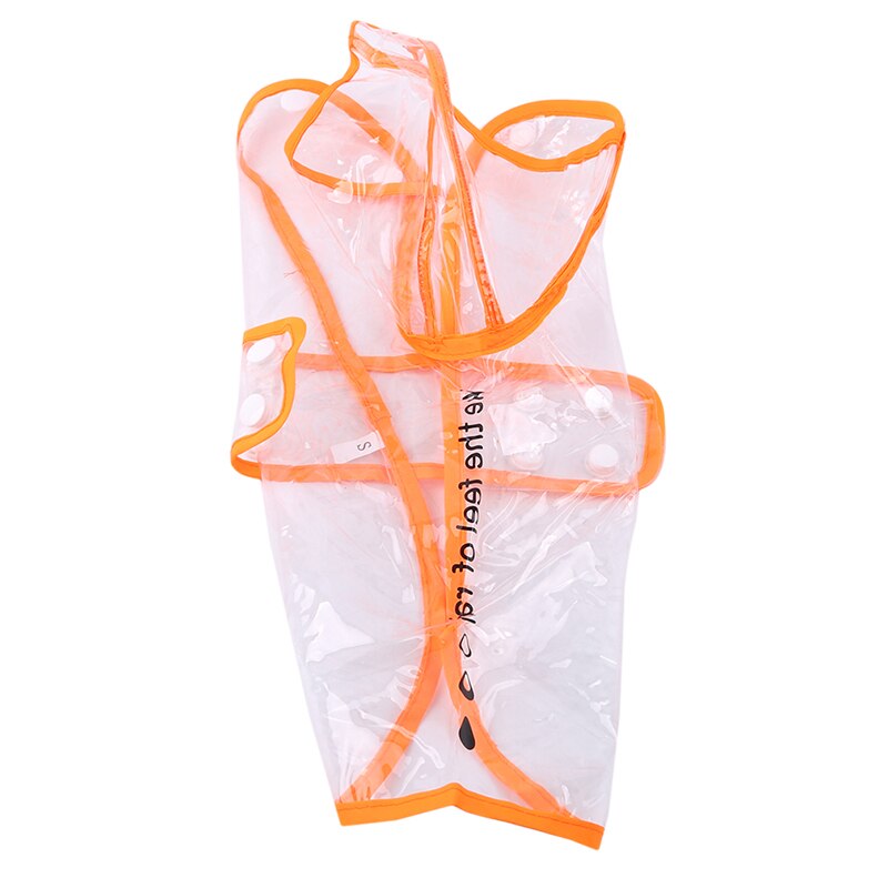 Kleine hondenregenjas met capuchon, transparante waterdichte regenjas van pvc, lichte kleding voor huisdieren, waterdicht