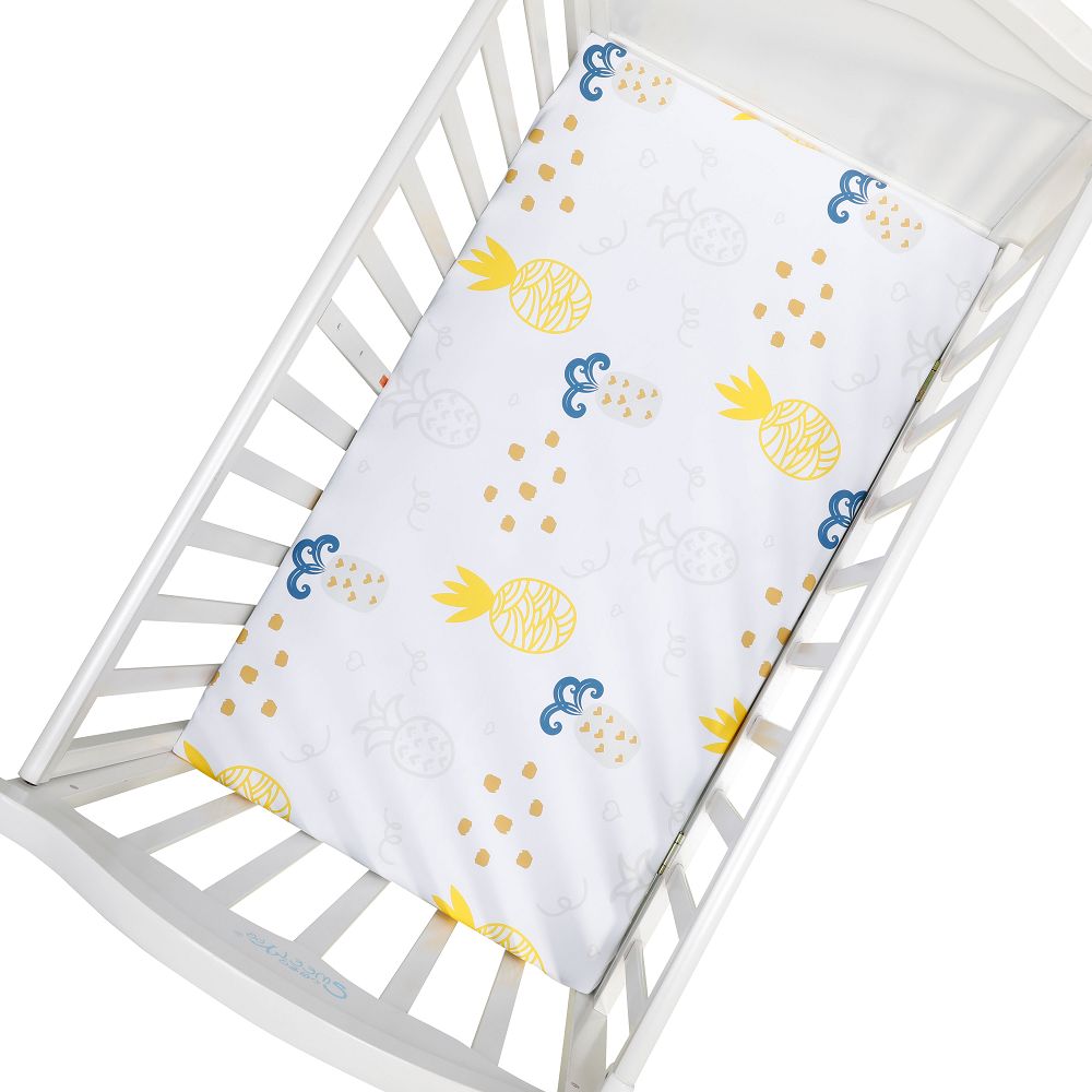 Baby-vugge lagen 1 pc småbørn lagen 100%  polyester baby lagen til standard vugge og småbørn madrasser (130*70 cm): Cld 0001