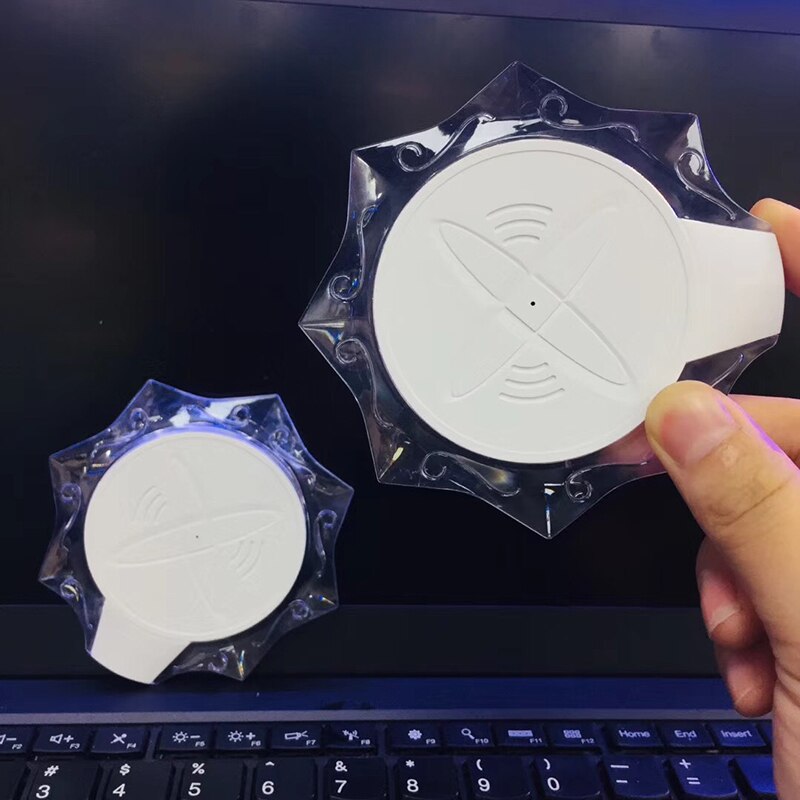 Schnelle Qi Drahtlose Ladegerät Ultra Dünne Kristall Qi kabellos aufladen Pad für Iphone XS X 8 Samsung Huawei Kamerad 20 Profi Ladegerät