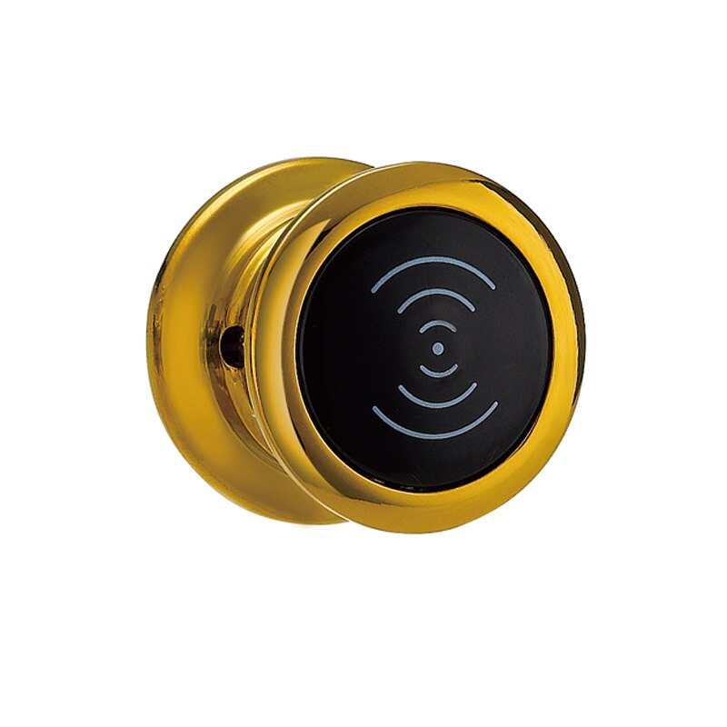 EM115 Round 40mm Zinc Alloy EM ID RFID Spa Gym Swimming Pool Park Locker Cabinet Lock: Gold