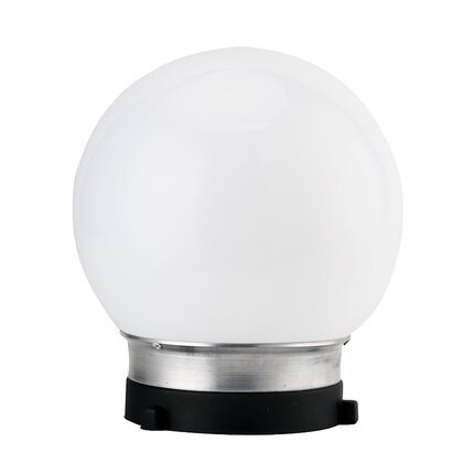 Difusor de fotografía Universal, accesorios de estudio fotográfico, bola suave, cúpula, Flash, Bowens, 15cm