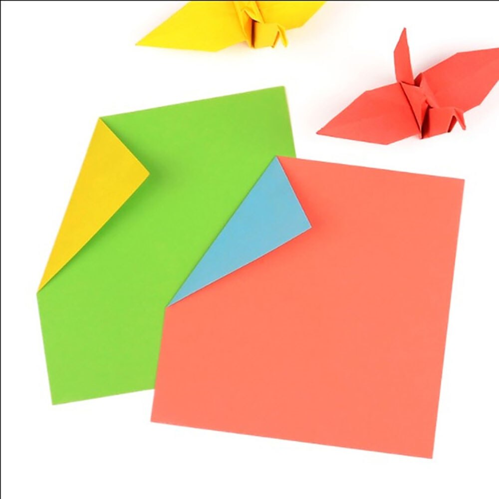 24pcs 15cmx15cm MultiColors Origami Craft Papers Folding Paper Art Background Paper Card Making DIY Birthday Craft