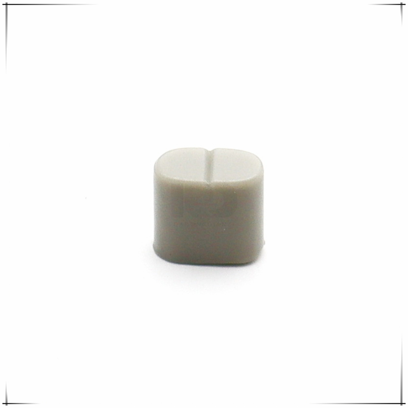10 pezzi di cappuccio per manopola in plastica grigia 8*4*8mm tappi per tasto di pressione dell'equalizzatore potenziometro scorrevole lineare apertura del tappo per tasto di pressione 4mm: Grigio scuro