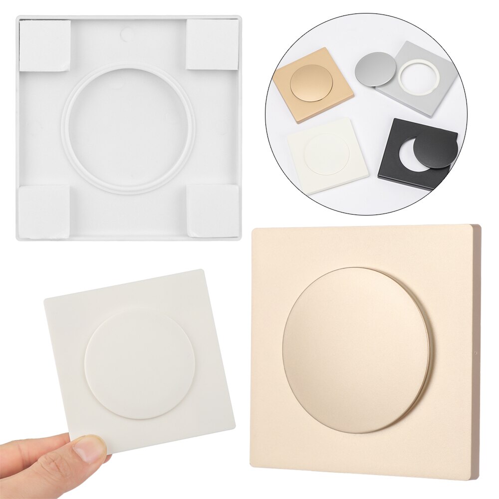 Decoratieve Muur Gat Cover, 40-150mm Ronde Mesh Vent Beschermende Cap