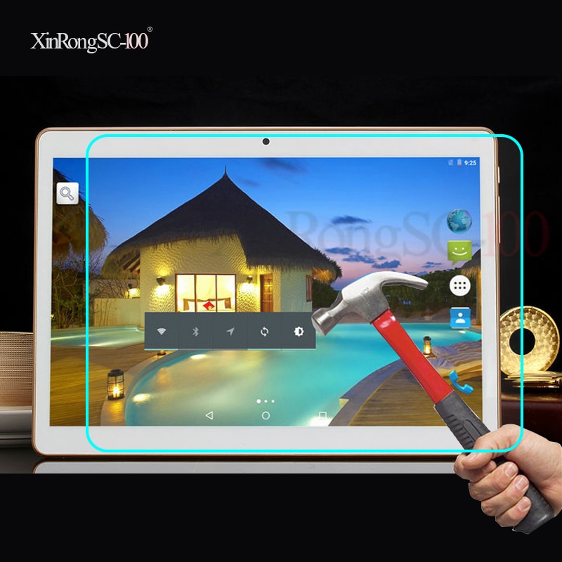 Tempered Glass Protector LCD Screen Film for 10.1" CARBAYTA Lonwalk FULCOL ZONNYOU BDF WayWalkers T805C S109 S119 CP9 CP7 Tablet