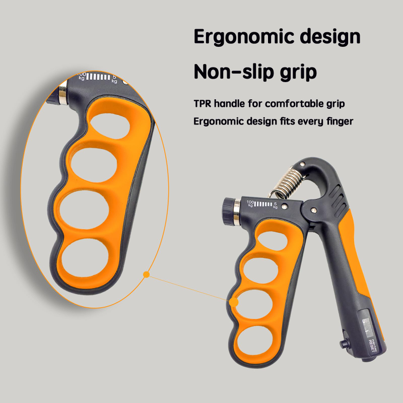 Entraîneur de renforcement musculaire de poignée de 5 à 100kg, pince de force réglable pour les mains, extenseur de poids de poignet, accessoires d'exercice de gymnastique