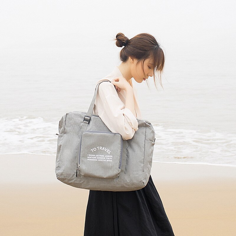 Waterdichte reistas met grote capaciteit, opvouwbare kleding, handbagage, organizer, opbergtas, weekendtas, trolleytas, reistas