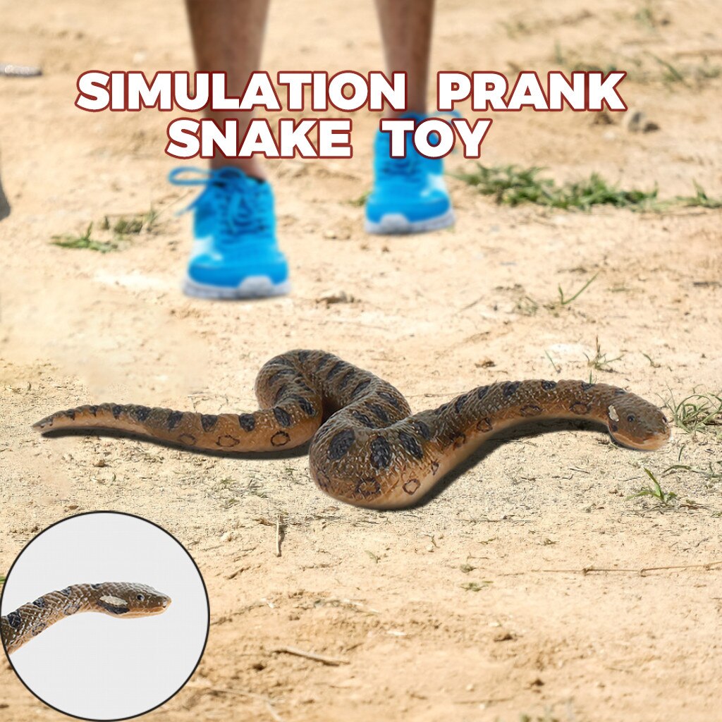 Snake Model Pvc Prank Giant Boa Lastig Reptiel Veilig Simulatie Levensechte Realistische Kinderen Speelgoed Tuin Props Halloween