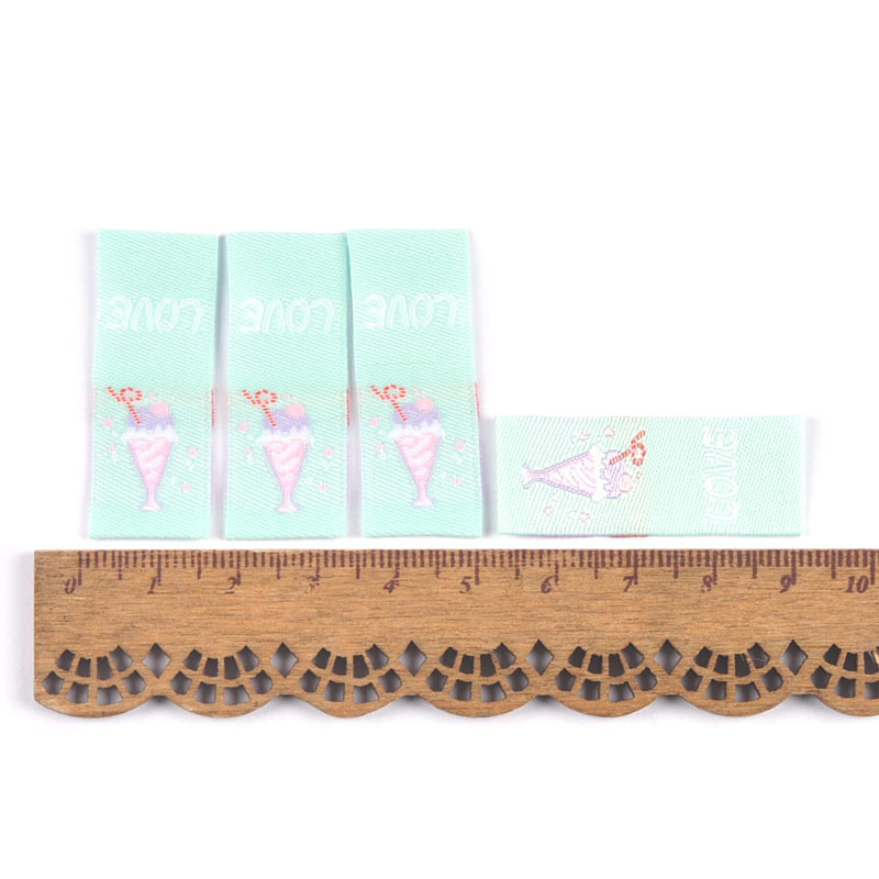 50 Stuks Gemengde Ballon Kasteel Borduren Labels Naaien Kleding Diy Doek Label Kleding Labels Kledingstuk Diy Handgemaakte Accessorie CP3501