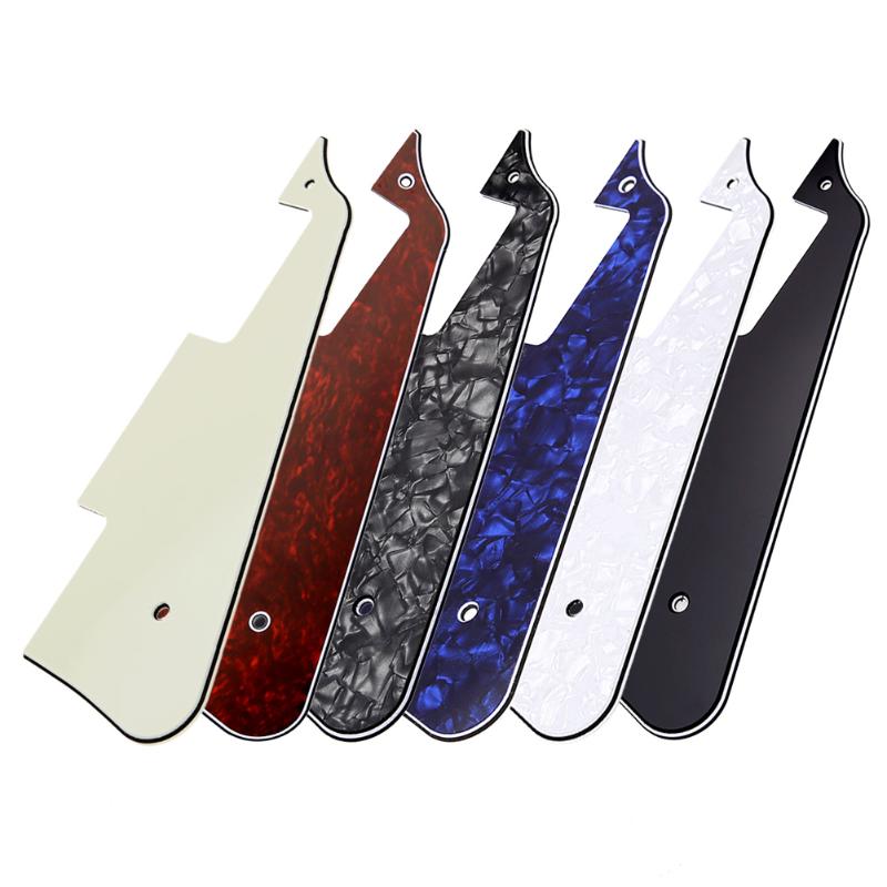 Golpeador de guitarra de 6 colores, placa de raspado de guitarra de 3 capas para piezas y accesorios de guitarra de reemplazo estándar Gibson Sg