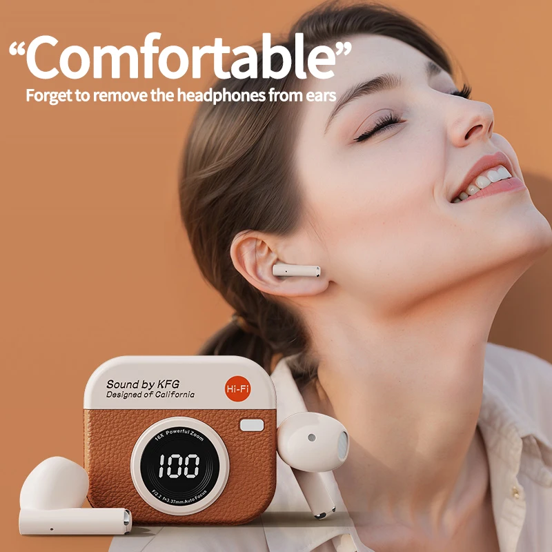 Xiaomi MIJIA Q86 TWS Wireless Earphones with 5.4 Bluetooth 36 Hours Play Back Sport Earbuds with LED Display Headphones and Mic