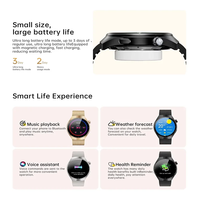 1.27 polegadas smartwatch para mulher sk7 mini amoled relógio bt chamada leitor de música ai voz para homem rastreador de fitness smartwatch